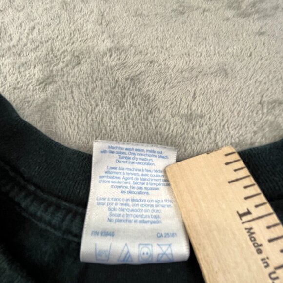 Vintage Governor Arnold Schwarzenegger Shirt Men Large Black Girly Men Leave Gym - Picture 7 of 8